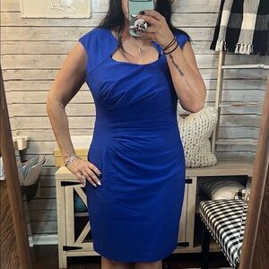 Calvin Klein Elegant Blue Women's  Dress